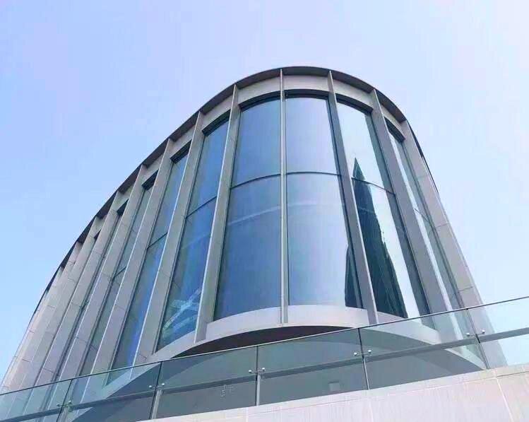 市北区弧形楼梯玻璃热弯玻璃 - 一站式服务